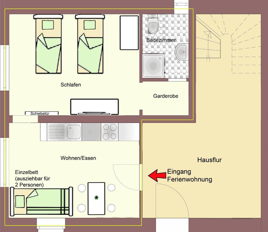 Ferienwohnung Marie - Wlan, Kueche, Im Ortskern, Einkaufslaeden In Der Naehe Malterdingen Exterior foto